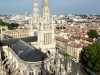 view of cathedral from above