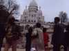 in front of sacre coeur paris 1984