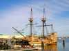 mayflower II in Plymouth massachusetts