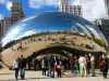 cloud gate aka the bean in chicago