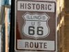 historic route 66 begin sign in chicago