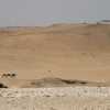 desert near great pyramids