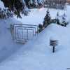 120 cm high lamp raises above snow level