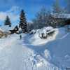 colours of Finland - blue sky and clean white snow