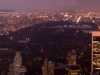 central park from rockefeller center