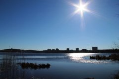 JyvÃ¤skylÃ¤n Rantaraitilla huhtikuussa 2014