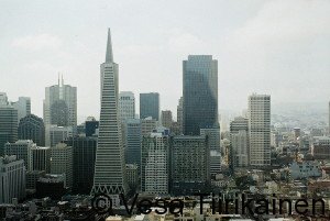 USA-San Franciscon keskustaa Coit Towerista katsottuna_1