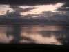 dusk in a lagoon fiji