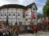 along the thames you find also shakespeare globe