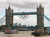 olympic rings in tower bridge wait for paralympics