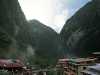 aquas calientes village also known as machu picchu village