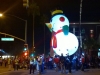 Snowman balloon in Parade