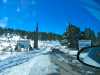 snow at el malpais national monument new mexico