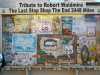 Tribute to last stop shop of 66 in Santa Monica Pier California