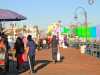 People on Santa Monica Pier California