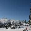 ruka peak at winter